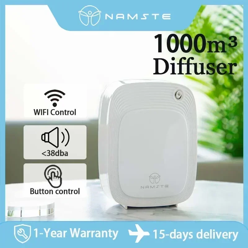Home Fragrance Best - Diffusore di Aromi Namste 1000m³, Capacità